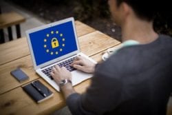 lock on a computer screen