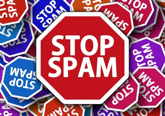 stop spam email