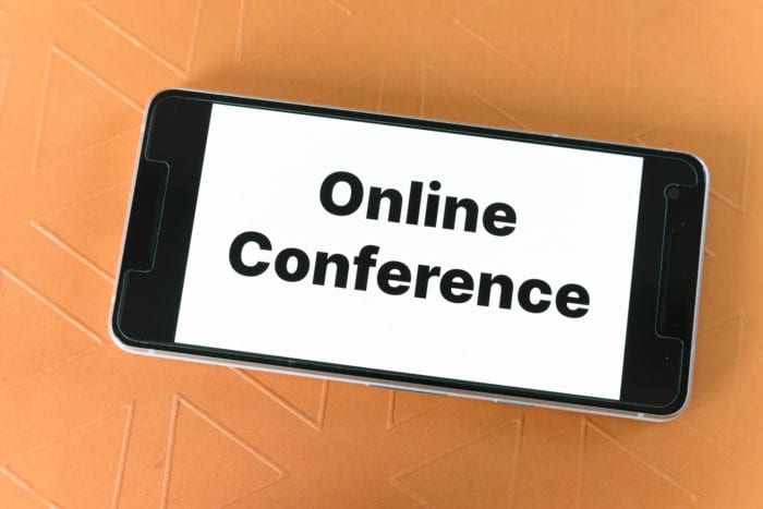phone with online conference